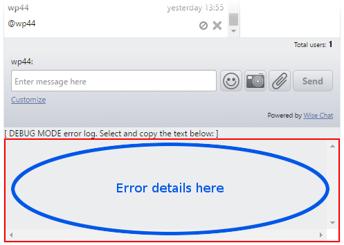 debug-mode-wise-chat