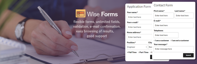 Forms plugin for WordPress