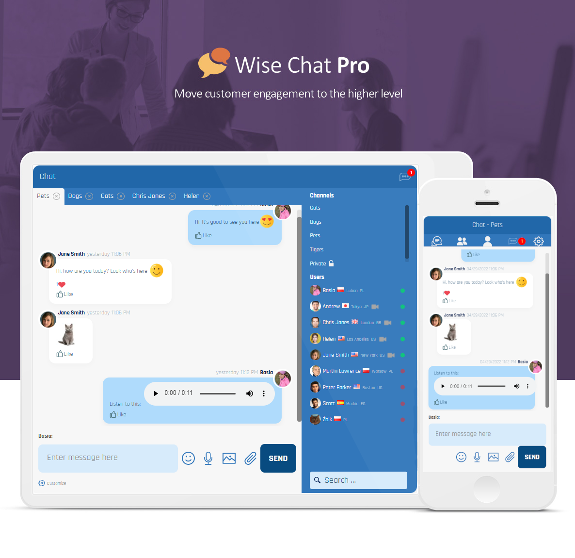 Wise Chat Pro plugin for WordPress